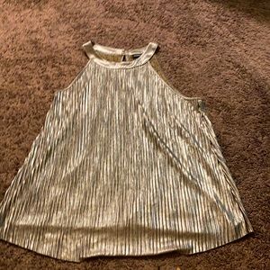 Torrid Silver Top